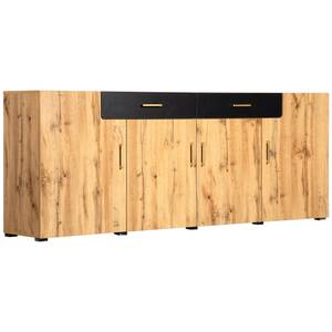 Sideboard Emma Braun - Holzwerkstoff - 208 x 80 x 39 cm