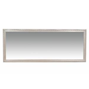 Spiegel ELEGANZ Silber - Massivholz - 4 x 180 x 72 cm