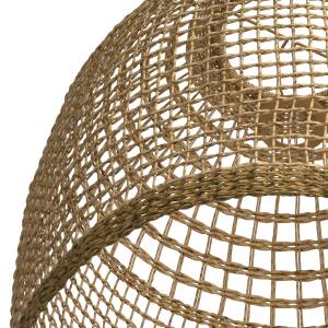 Suspension Biga Beige - Fibres naturelles - 40 x 42 x 40 cm