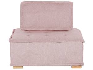 Modulsofa TIBRO 4-tlg Eiche Hell - Pink