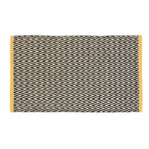 tapis de bain Hector Noir - Textile - 60 x 1 x 100 cm