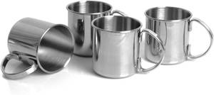 Kupferbecher-Set EW-MM-4805  4-tlg Silber - Fassungsvermögen: 0.48 L - Anzahl Teile im Set: 4