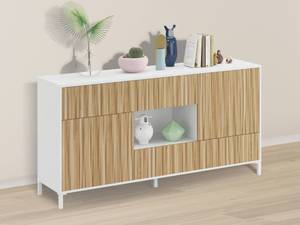 Kommode Wheaton Braun - Holzwerkstoff - 151 x 80 x 41 cm