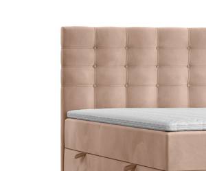 Boxspringbett Sansa Pink - Breite: 120 cm