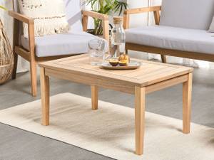 Lounge Set PALLANO 4-tlg Grau - Eiche Hell - Taupe