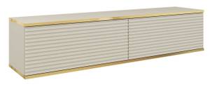 TV-Element mit Lamellenfronten MUCALMA Beige