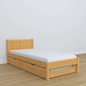 Einzelbett N02 mit Matratzenschublade Braun - 100 x 180 cm