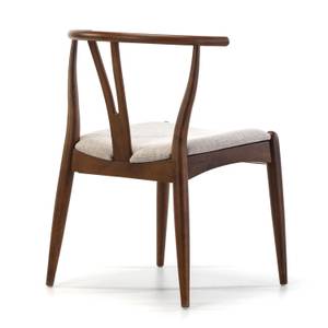 Pack 2 chaises Rustic, Couleur Noyer Marron - Bois manufacturé - Bois massif - 55 x 76 x 55 cm