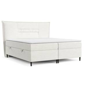 Boxspringbett Koussi I Taschenfederkern Creme - Breite: 200 cm