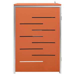 Mülltonnenbox 3010469-1 Orange - Tiefe: 69 cm