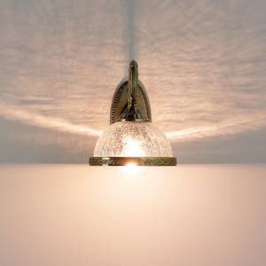 Wandlampe CHARLES Glas - Metall - 16 x 21 x 23 cm