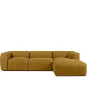 Ecksofa BUFFO 5-Sitzer Honig - Breite: 297 cm - Armlehne beidseitig montierbar - Ecke davorstehend rechts - Ottomane davorstehend rechts