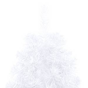 Arbre de noël artificiel moitié Blanc - 68 x 120 x 68 cm