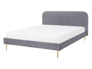 Doppelbett FLAYAT Gold - Grau - Breite: 153 cm