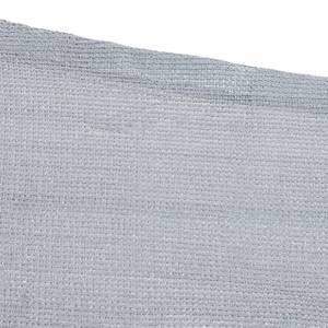 Voile d'ombrage rectangulaire gris clair 400 x 600 cm