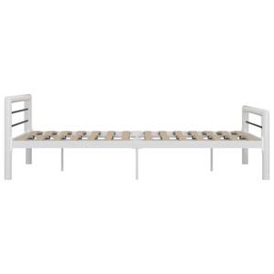 Cadre de lit Blanc - Largeur : 148 cm