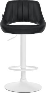 Tabouret de bar Milet Noir - Blanc