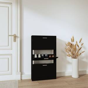 Armoire à chaussures 291067-2 Noir - Hauteur : 108 cm