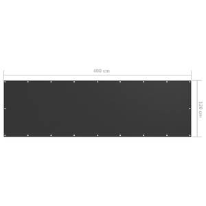 Écran de balcon 3016497-1 Anthracite - 120 x 400 cm