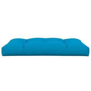 Coussin de palette 3007234-5 Bleu - 80 x 120 cm