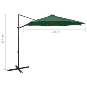 Parasol en porte-à-faux 3008769 Vert