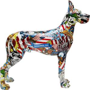 Deko Figur Comic Dog Maddox Kunststoff - 15 x 40 x 39 cm