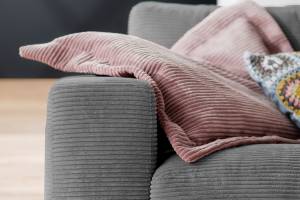Sofa MADELINE 3-Sitzer Cord Grau