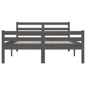 Bettgestell-K-15056 Grau - Holzwerkstoff - 126 x 70 x 196 cm