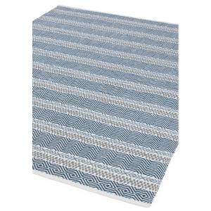 Tapis de salon tissé plat SUMMER Bleu clair - 160 x 230 cm