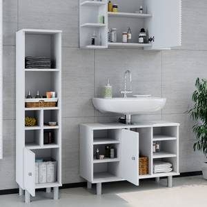 Mobilier de salle de bains Fynn Blanc