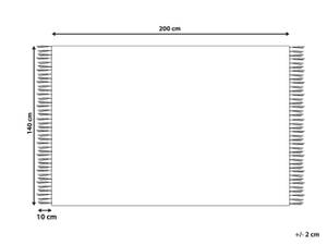 Teppich SINOP 140 x 140 x 200 cm