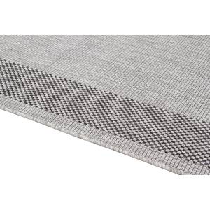 Tapis de salon intérieur extérieur LINO Gris - 200 x 280 cm