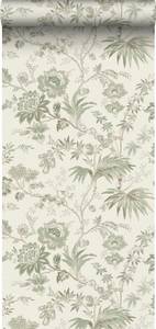 Tapete Blumenmuster 6962 Beige - 53 x 1005 x 1005 cm