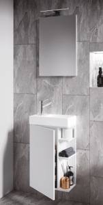 Table de toilette LumiaSet de 3 Blanc