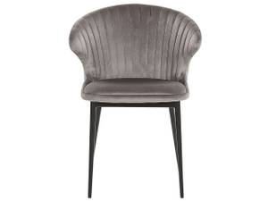 Chaise de salle à manger AUGUSTA Noir - Gris