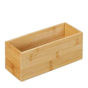 Boîte 4 compartiments, en bois L. 31 x 19,5 x H. 9 cm