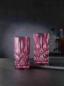 Longdrinkgläser Noblesse 4er Set Violett