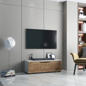 TV-Möbel Arila Braun - Weiß - Holzwerkstoff - 115 x 39 x 40 cm