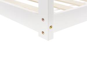 Lit d'enfant TOSSE Blanc - Bois massif - 98 x 140 x 200 cm