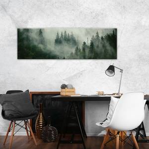 Leinwandbild Wald im Nebel Panorama kaufen | home24