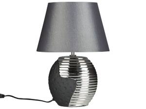 Lampe de table ESLA Noir - Gris foncé - Gris - Argenté