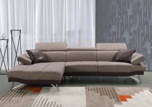 Sofa H92 Braun - Textil - 300 x 94 x 174 cm
