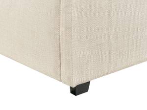 Doppelbett VAUCLUSE Beige - Breite: 174 cm - Textil