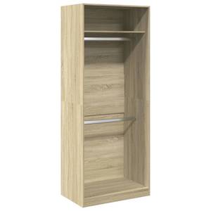 Kleiderschrank 298537-6 Eiche Sonoma Dekor - Breite: 80 cm