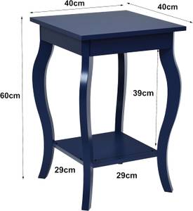 Nachttisch HW56557(2er Set) Blau