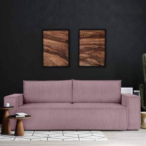 NAPI Sofa 3 Sitzer Violett - Breite: 244 cm