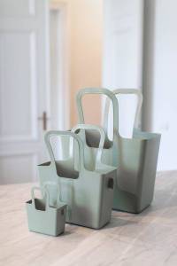 Sac shopping multifonctionnel Matière plastique - Vert