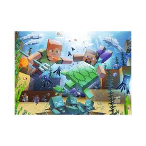 Puzzle 1000 Teile Minecraft Papier - 28 x 6 x 38 cm