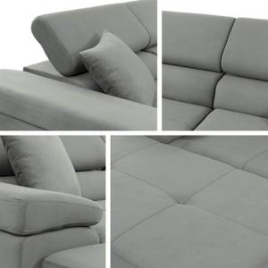 Ecksofa Torezio Mini Grau - Ecke davorstehend links