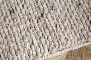 Teppich WOOL XXL Grau - Naturfaser - Textil - 350 x 1 x 240 cm